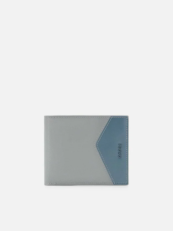 Leather Bi-Fold Coin Wallet<PEDRO Store