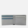 Leather Bi-Fold Coin Wallet<PEDRO Store