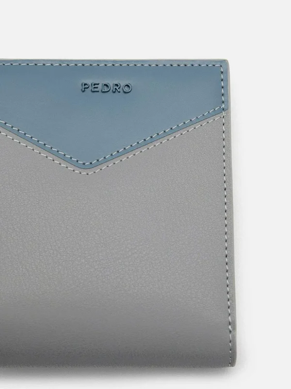 Leather Bi-Fold Coin Wallet<PEDRO Store
