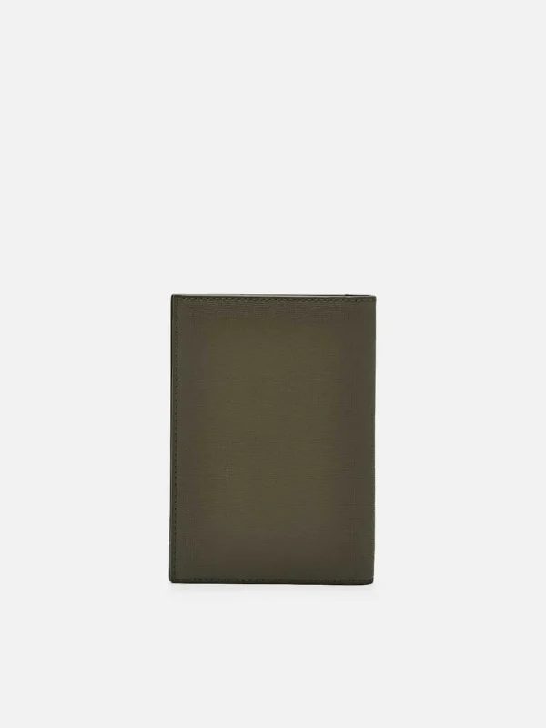 Leather Bi-Fold Passport Holder<PEDRO Cheap