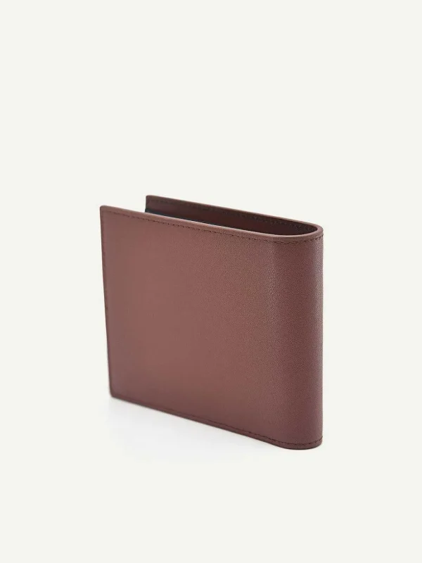 Leather Bi-Fold Wallet With Coin Pouch<PEDRO Best Sale
