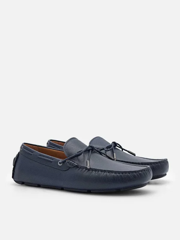leather_bow_driving_shoes_2.webp Leather Bow Driving Shoes<PEDRO Outlet