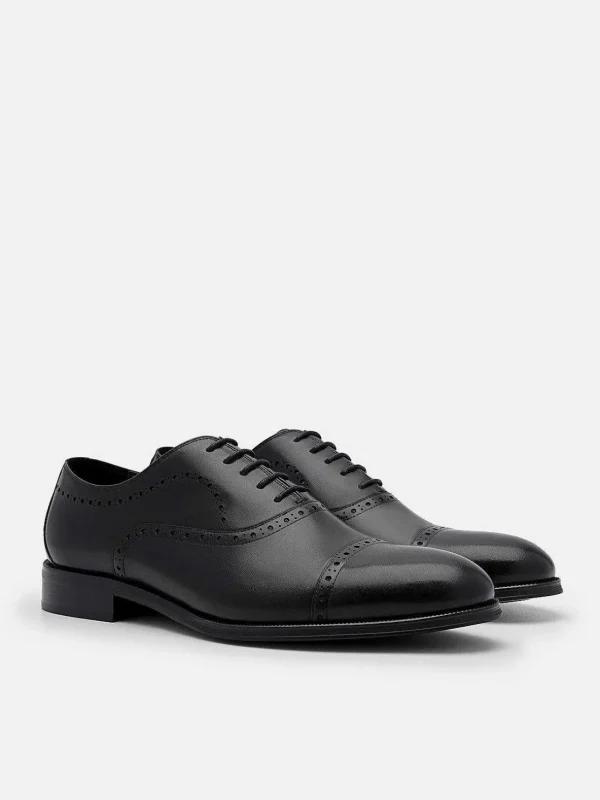 Leather Brogue Oxford Shoes<PEDRO Hot