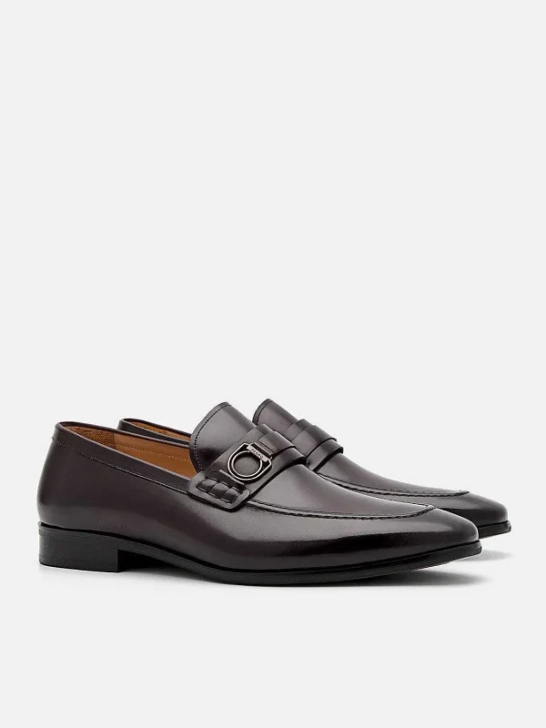 leather_buckle_loafers_0.webp Leather Buckle Loafers<PEDRO Online