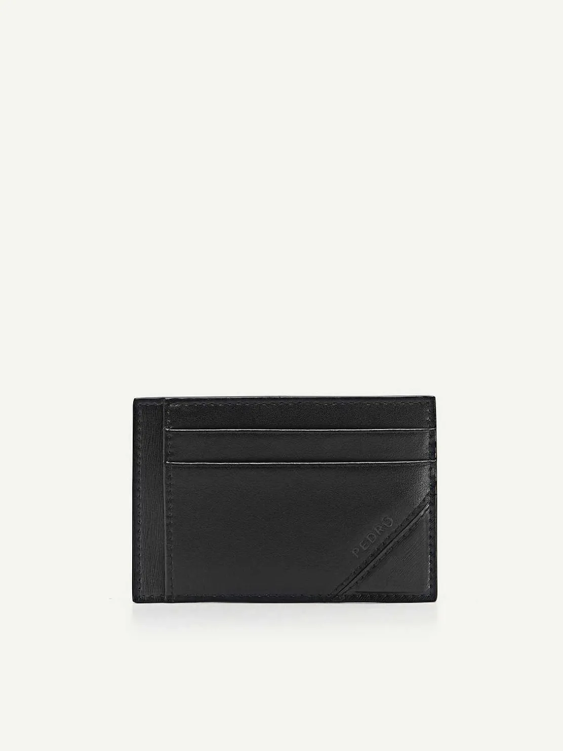 Leather Card Holder<PEDRO Cheap