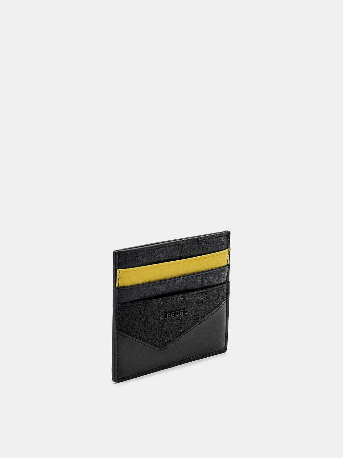 Leather Card Holder With Zipper<PEDRO Cheap