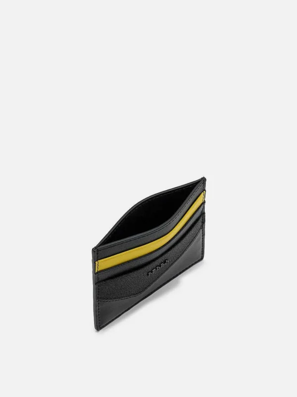 Leather Card Holder With Zipper<PEDRO Cheap