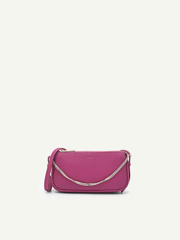 leather_chain_detailed_sh_0-1.webp Leather Chain Detailed Shoulder Bag<PEDRO Cheap