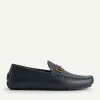 Leather Driving Shoes With Metal Bit<PEDRO New