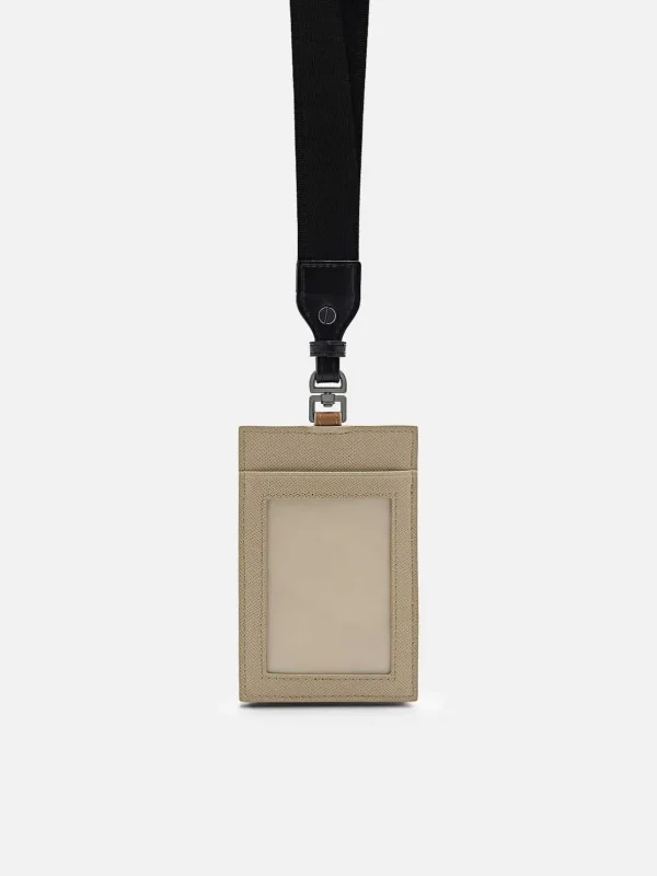 Leather Lanyard Card Holder<PEDRO Fashion