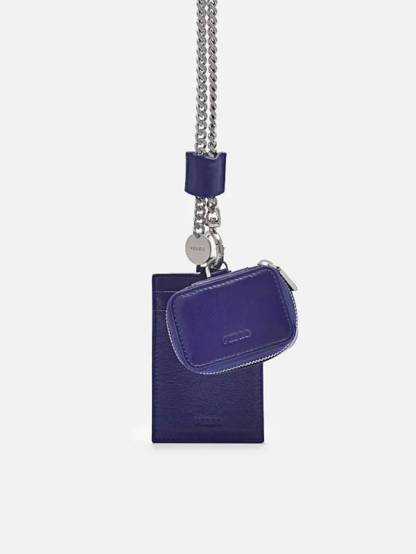 leather_lanyard_with_card_0-1.webp Leather Lanyard With Card Holder<PEDRO Outlet