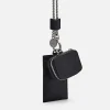 Leather Lanyard With Card Holder<PEDRO Sale