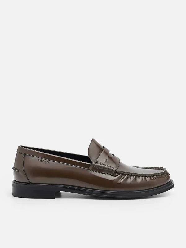 leather_penny_loafers_4-5.webp Leather Penny Loafers<PEDRO Sale