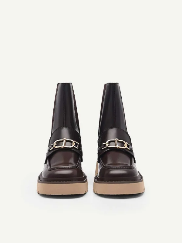 Leather Platform Chelsea Boots<PEDRO Flash Sale