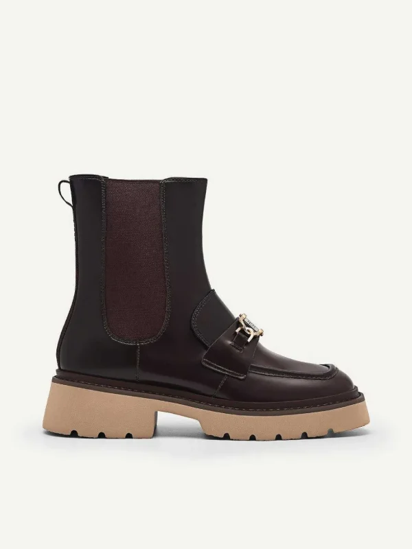 Leather Platform Chelsea Boots<PEDRO Flash Sale