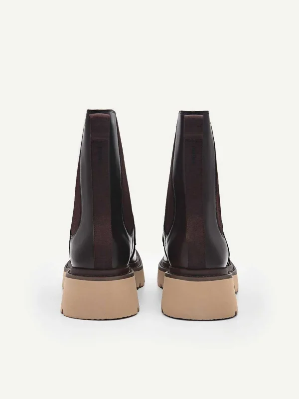 Leather Platform Chelsea Boots<PEDRO Flash Sale