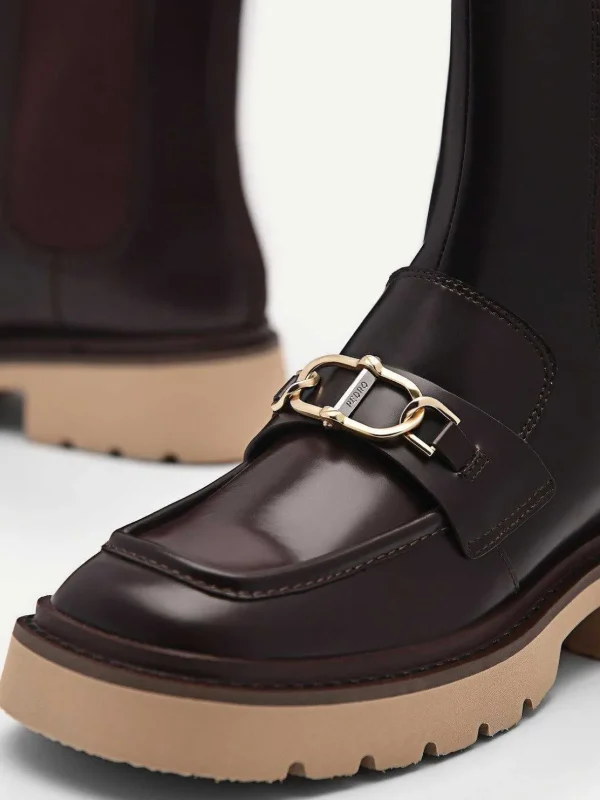 Leather Platform Chelsea Boots<PEDRO Flash Sale