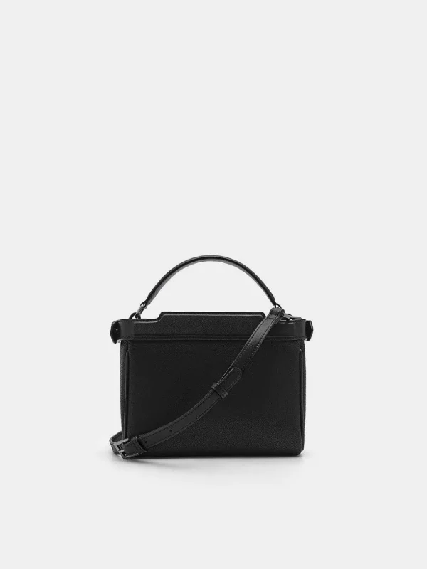 leather_structured_sling__0-1.webp Leather Structured Sling Bag<PEDRO Clearance