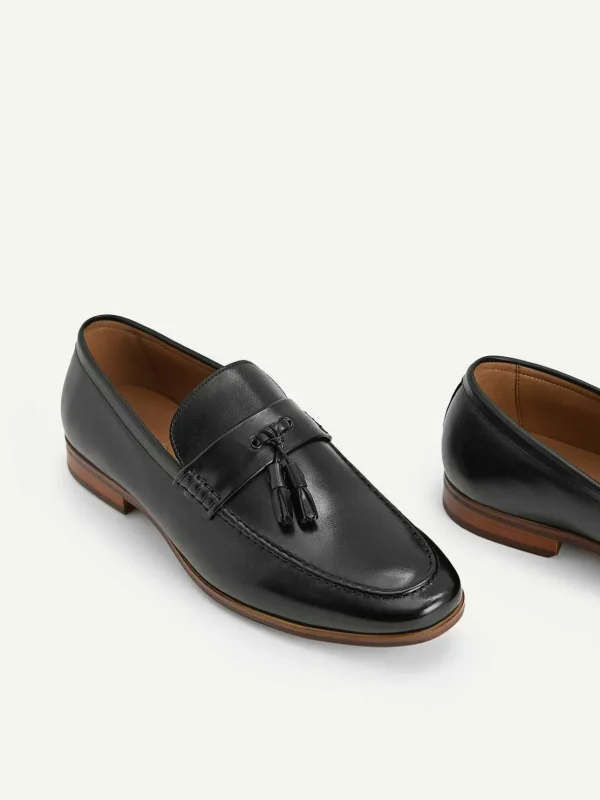 Leather Tasselled Loafers<PEDRO New