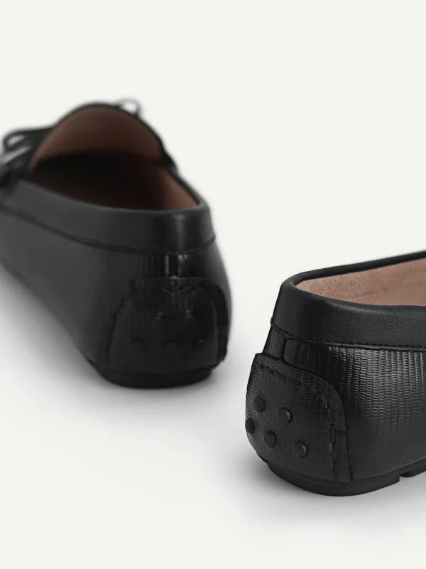 lizardeffect_leather_bow__1-1.webp Lizard-Effect Leather Bow Driving Shoes<PEDRO Flash Sale
