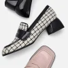 maggie_leather_tweed_loaf_4.webp Maggie Leather Tweed Loafers<PEDRO Flash Sale