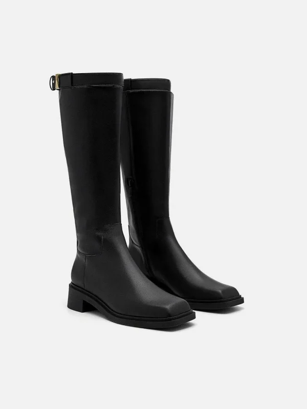 marion_leather_knee_boots_2-1.webp Marion Leather Knee Boots<PEDRO Discount