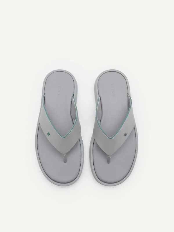 Microfiber Thong Sandals<PEDRO Shop