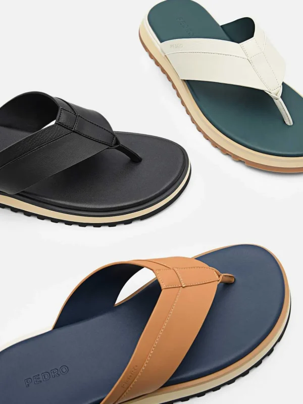 Microfiber Thong Sandals<PEDRO Hot