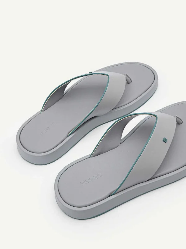 Microfiber Thong Sandals<PEDRO Shop
