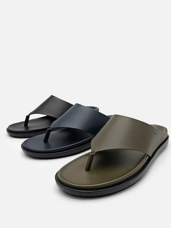 Microfiber Thong Sandals<PEDRO Cheap