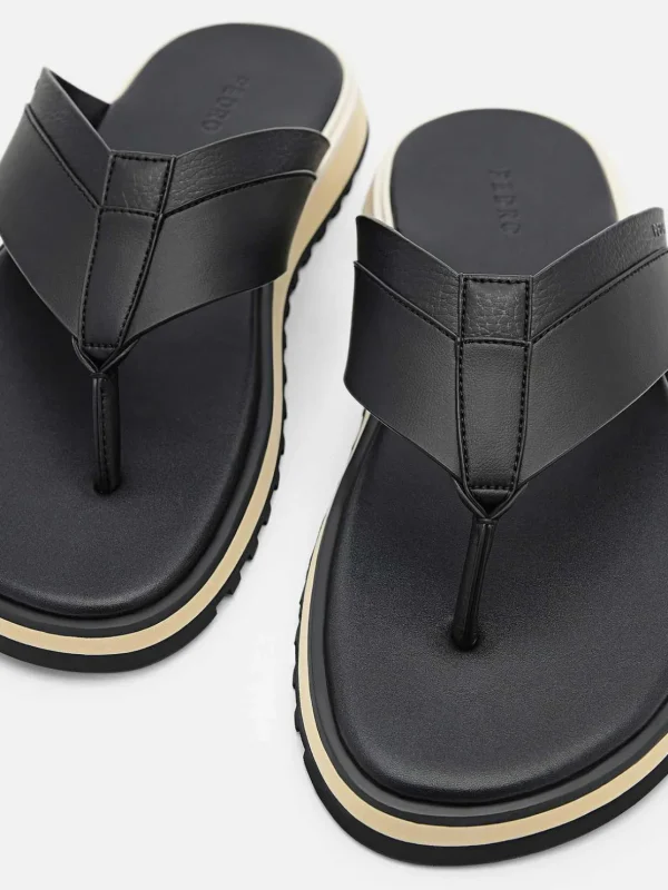 Microfiber Thong Sandals<PEDRO Hot