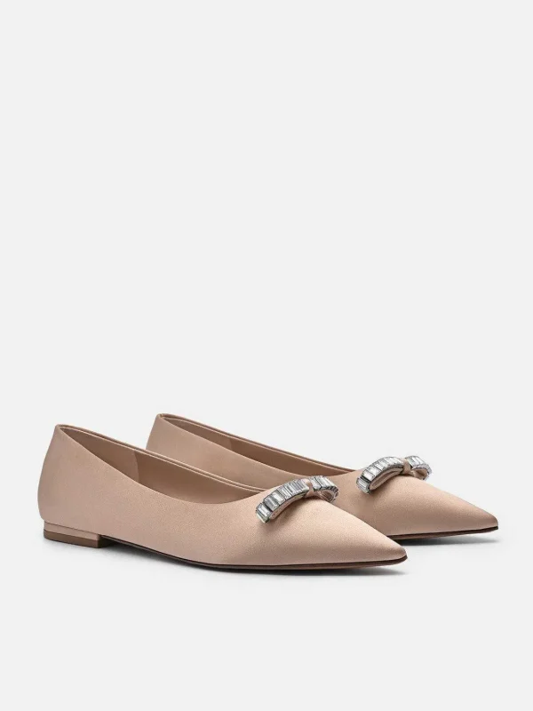 mindy_satin_ballet_flats_2.webp Mindy Satin Ballet Flats<PEDRO Outlet