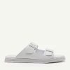 monochrome_double_strap_s_0.webp Monochrome Double Strap Slide Sandals<PEDRO Hot