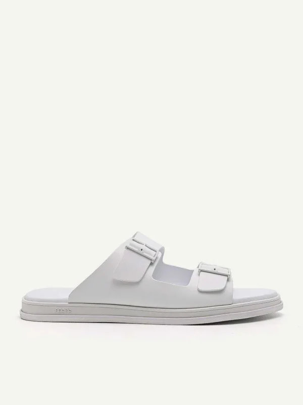 monochrome_double_strap_s_0.webp Monochrome Double Strap Slide Sandals<PEDRO Hot