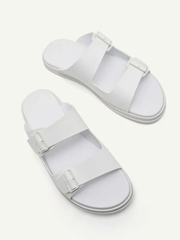 monochrome_double_strap_s_2.webp Monochrome Double Strap Slide Sandals<PEDRO Hot