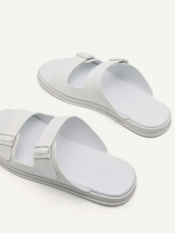 monochrome_double_strap_s_3.webp Monochrome Double Strap Slide Sandals<PEDRO Hot