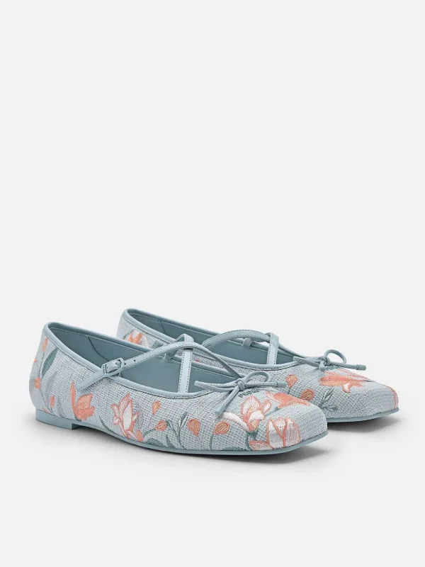 Nica Fabric Ballerina Flats<PEDRO Cheap