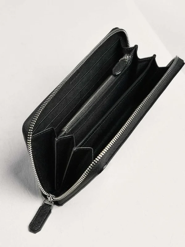 oliver_embossed_leather_z_2-1.webp Oliver Embossed Leather Zip-Around Wallet<PEDRO Sale