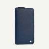 oliver_embossed_leather_z_3.webp Oliver Embossed Leather Zip-Around Wallet<PEDRO New