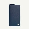 oliver_embossed_leather_z_4.webp Oliver Embossed Leather Zip-Around Wallet<PEDRO New