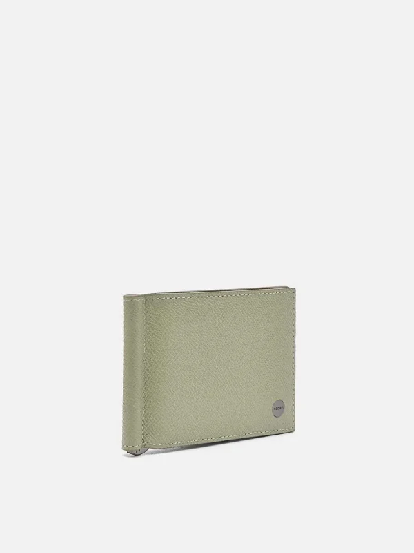 Oliver Leather Bi-Fold Card Holder With Money Clip<PEDRO Online