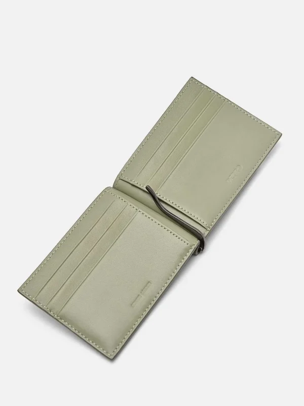 Oliver Leather Bi-Fold Card Holder With Money Clip<PEDRO Online
