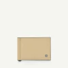 Oliver Leather Bi-Fold Money Clip Cardholder<PEDRO Cheap