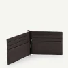 Oliver Leather Bi-Fold Money Clip Cardholder<PEDRO Cheap