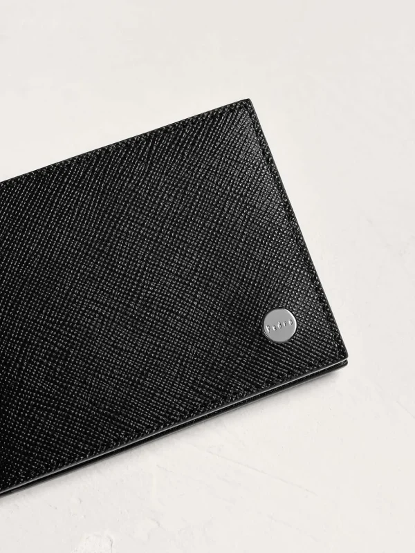 Oliver Leather Bi-Fold Money Clip Cardholder<PEDRO Cheap