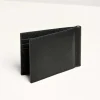 Oliver Leather Bi-Fold Money Clip Cardholder<PEDRO Cheap