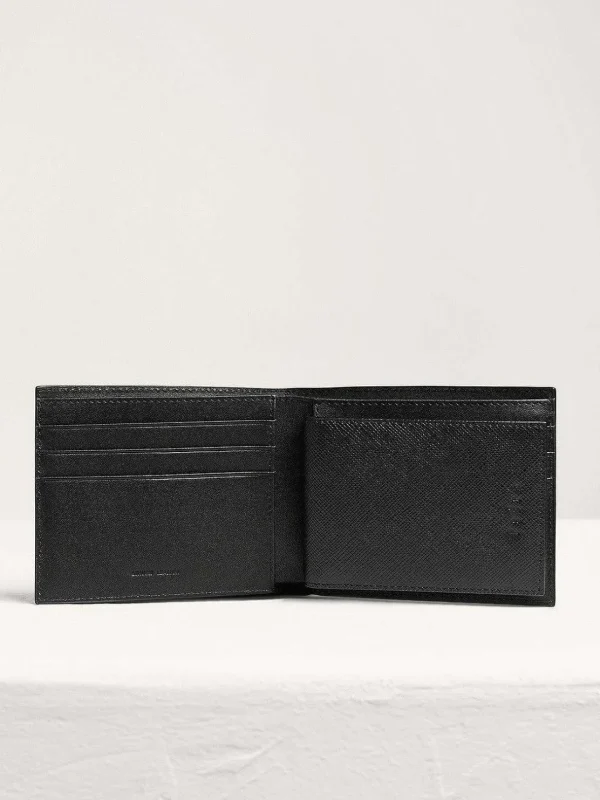 Oliver Leather Bi-Fold Wallet With Insert<PEDRO Clearance