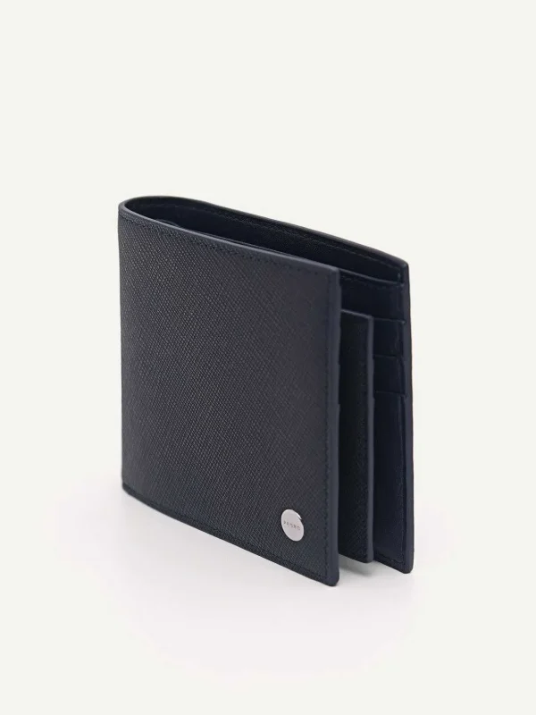 Oliver Leather Bi-Fold Wallet With Insert<PEDRO New