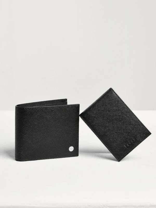 Oliver Leather Bi-Fold Wallet With Insert<PEDRO Clearance