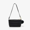 Padded Pouch With Fur Charm<PEDRO Fashion